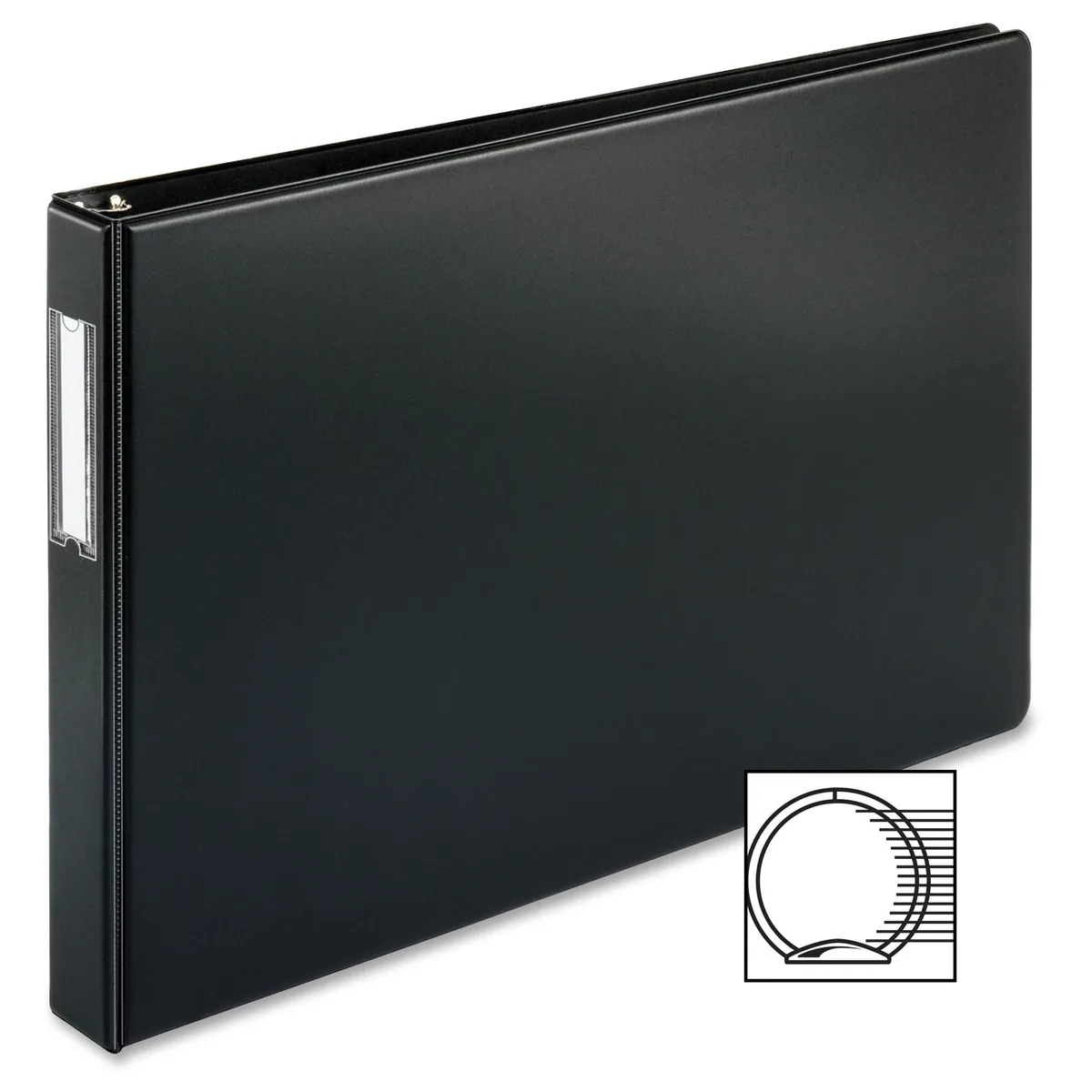 Business Source Business Source 44100 Binder 11"x17" 1" Black — product photo