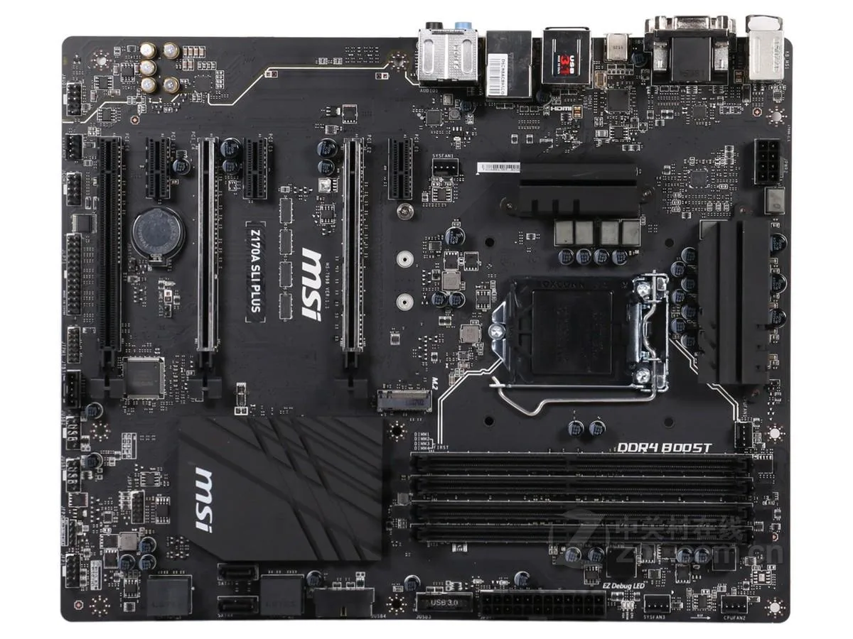 MSI MSI Z170A SLI PLUS Intel motherboard — product photo