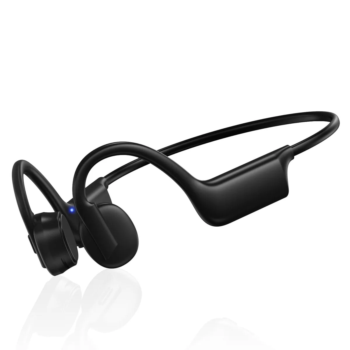  Ogogrs K08-New Bone Conduction Headphones Black Bluetooth 5.3 IP55 10h — product photo