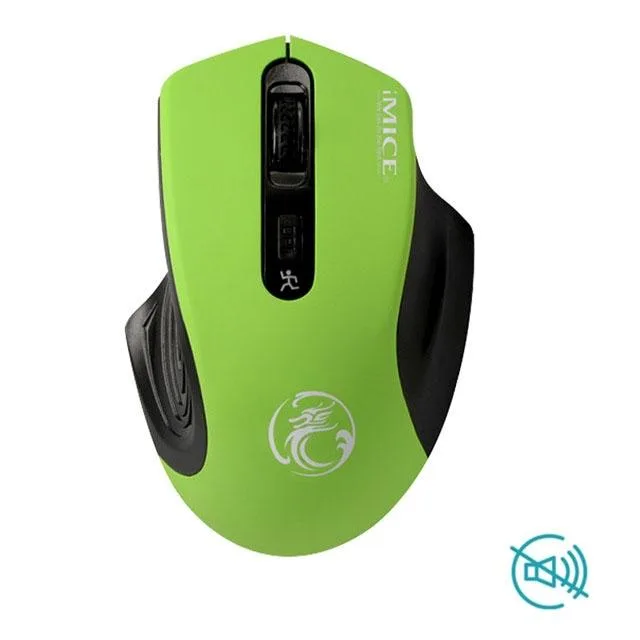 eForChina eForChina iMICE 2.4GHz 2000DPI USB 3.0 Optical Gaming Mouse Green — product photo
