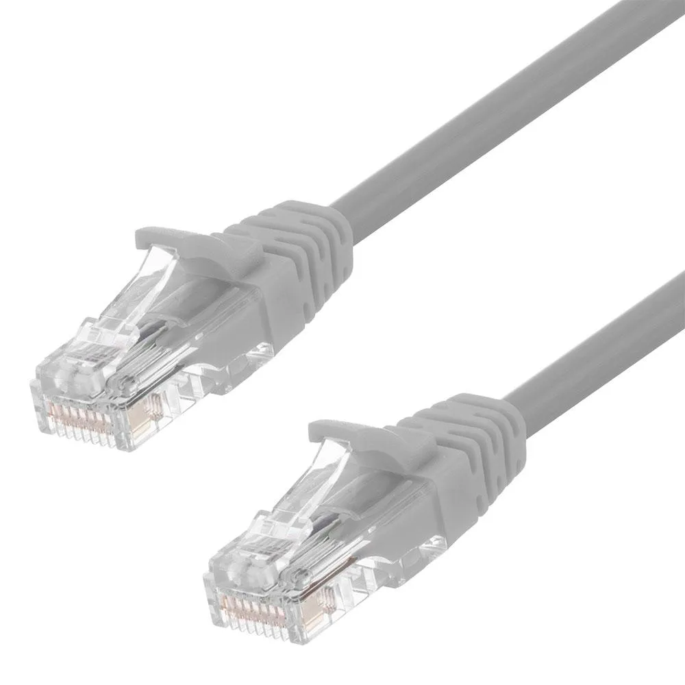 NavePoint NavePoint CAT5E UTP 24AWG .5 Ft 10 pack Gray network ethernet cable — product photo