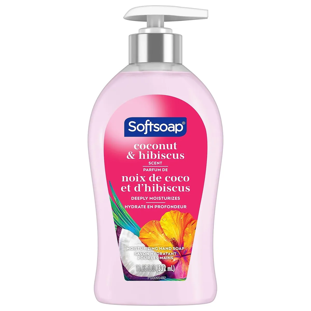 Colgate-Palmolive Colgate-Palmolive Softsoap US07157A Coconut Hibiscus Liquid Hand Soap 11.25 oz skin care — product photo