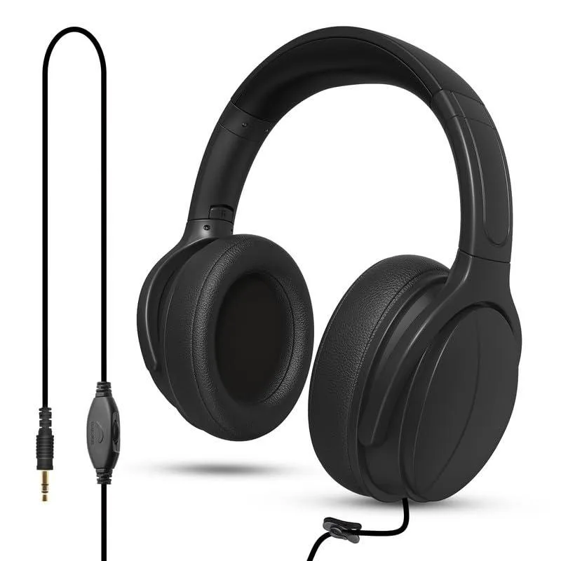 Philips WFL900/H Wired Headphones 19.6ft Cable White — product photo