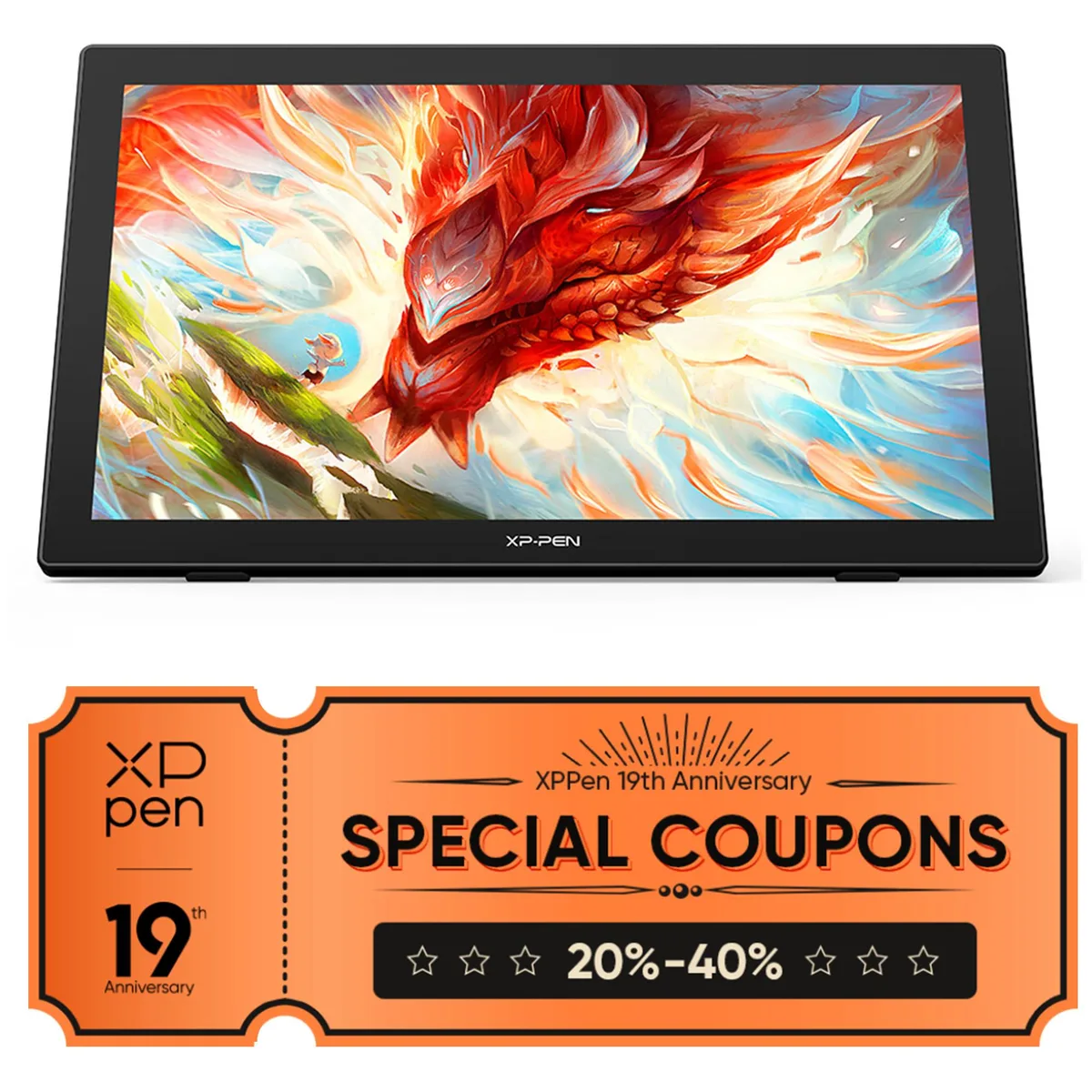 XPPEN Technology CO. XPPEN Technology CO. Artist 24 FHD graphics tablet 23.8" 1920x1080 — product photo