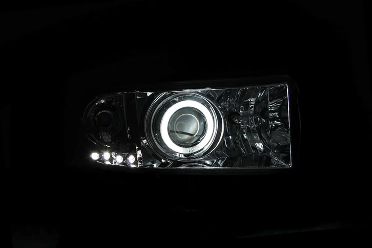 Anzo USA Anzo USA 111056 projector headlight assembly with halo 1994-2001 Dodge Ram — product photo