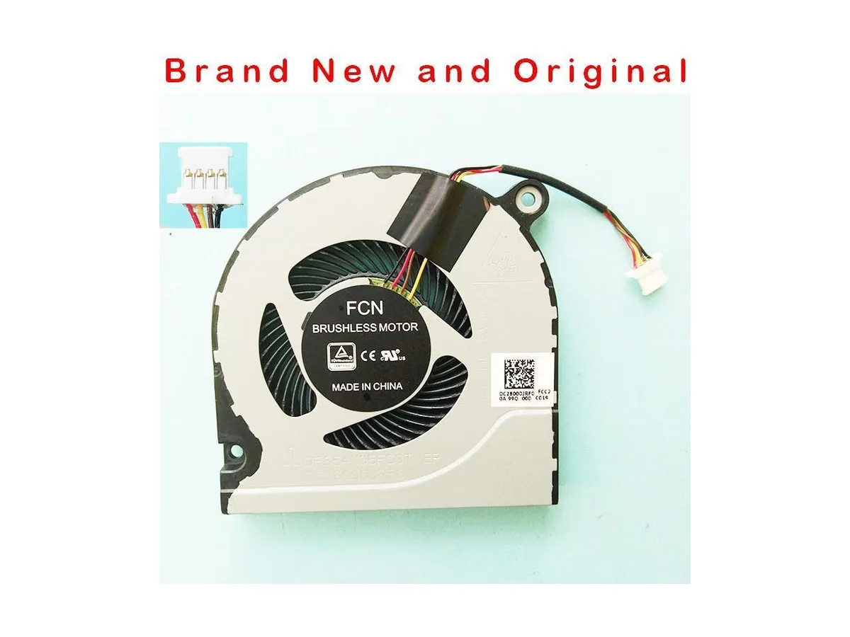 Fans Fans laptop CPU cooling fan for Acer FCN DFS541105FC0T FJCL DC 5V .5A series dc28000jrfo — product photo