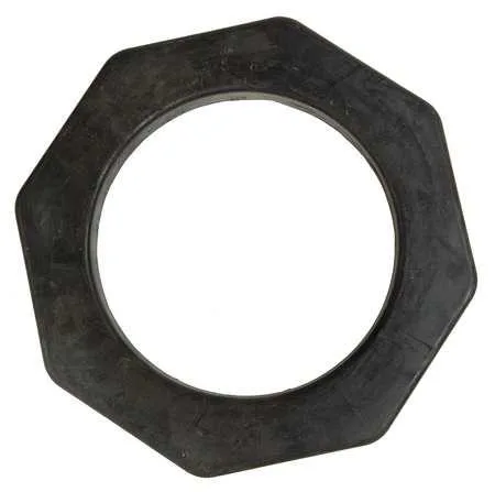 Value Brand Value Brand Slip Over Cone Weight Black 16 In 6 lb Rubber — product photo