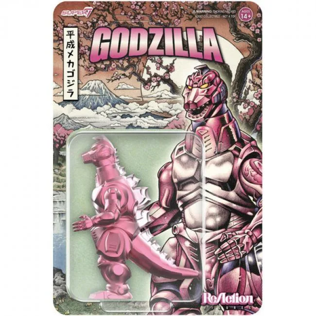 Super7 Super7 RE-TOHO-12317 Mechagodzilla '93 Cherry Blossom Festival 3.75 inch action figure — product photo