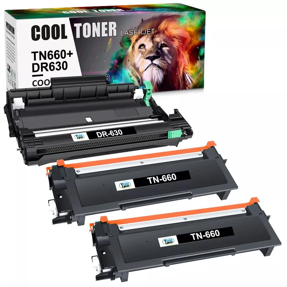 Cool Toner Cool Toner TN660 toner cartridge DR630 drum 3 pack — product photo