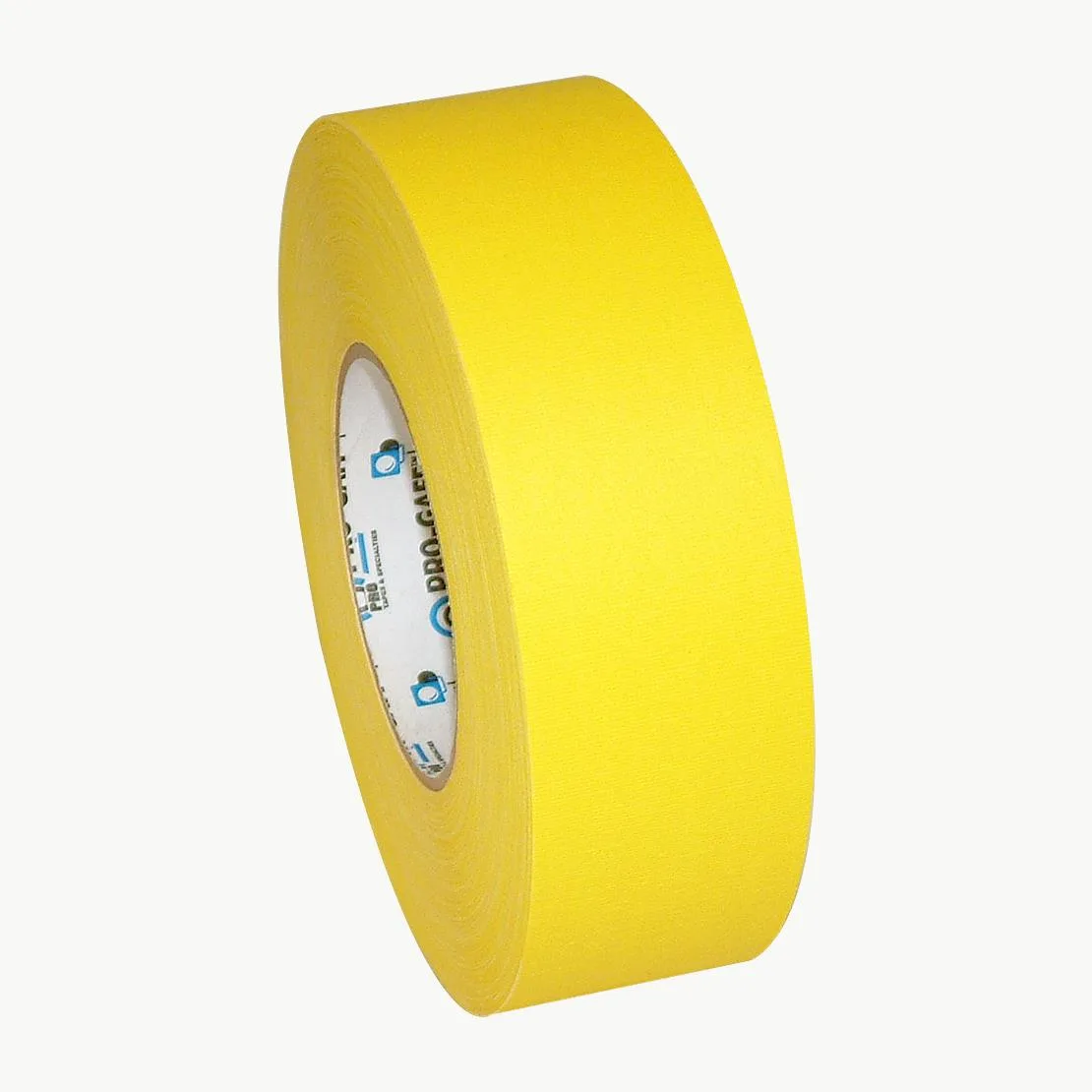 Roll of yellow matte gaffer tape, 48mm wide, 55 yards long