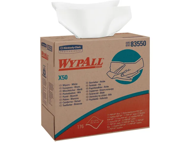 WypAll WypAll KCC83550 X50 cleaning cloths 1760 sheets 10 boxes — product photo