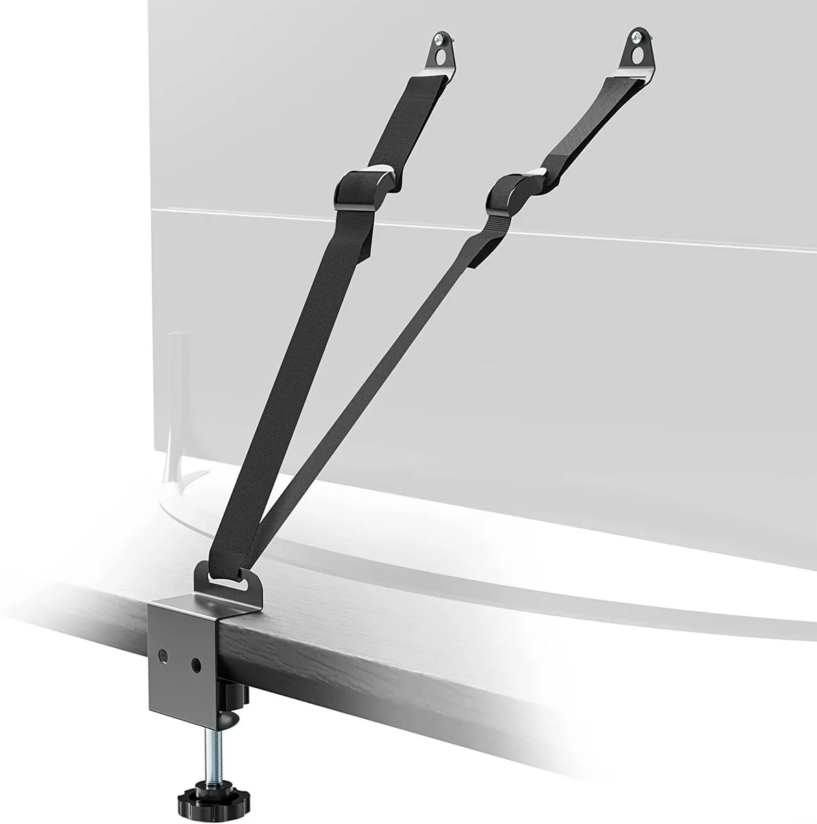 PUTORSEN PUTORSEN TV Safety Strap Anti-Tip Belt Black — product photo