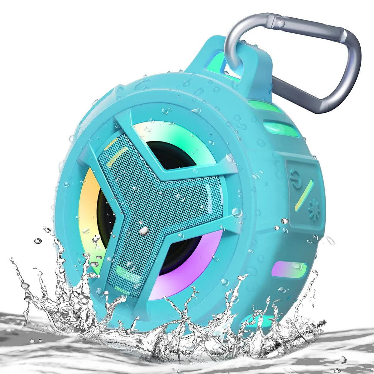  EBODA IPX7 Portable Speaker Sky Blue — product photo
