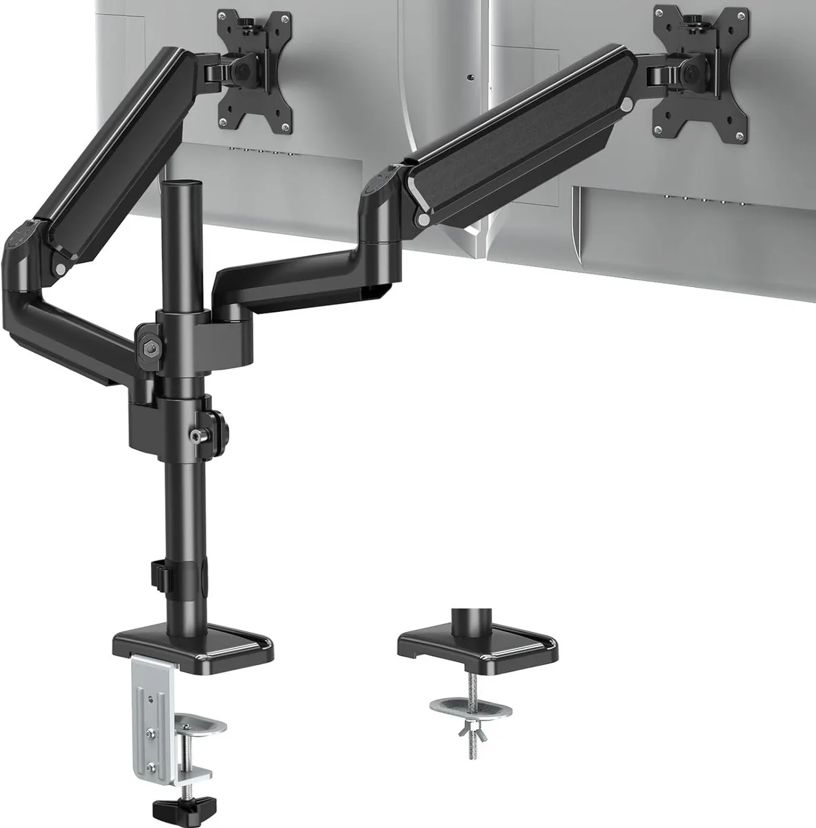 BFKK BFKK Dual Monitor Mount 13–32" Gas Spring 19.8 lbs VESA 75/100 — product photo