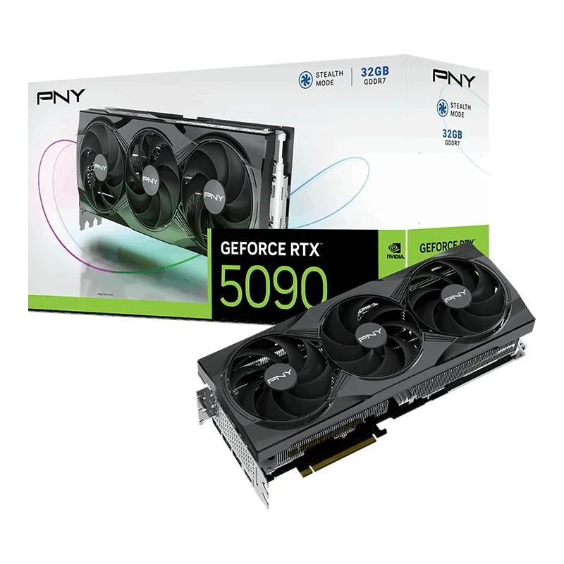 PNY Technologies, Inc. PNY Technologies, Inc. GeForce RTX 5090 32GB Triple Fan graphics card — product photo