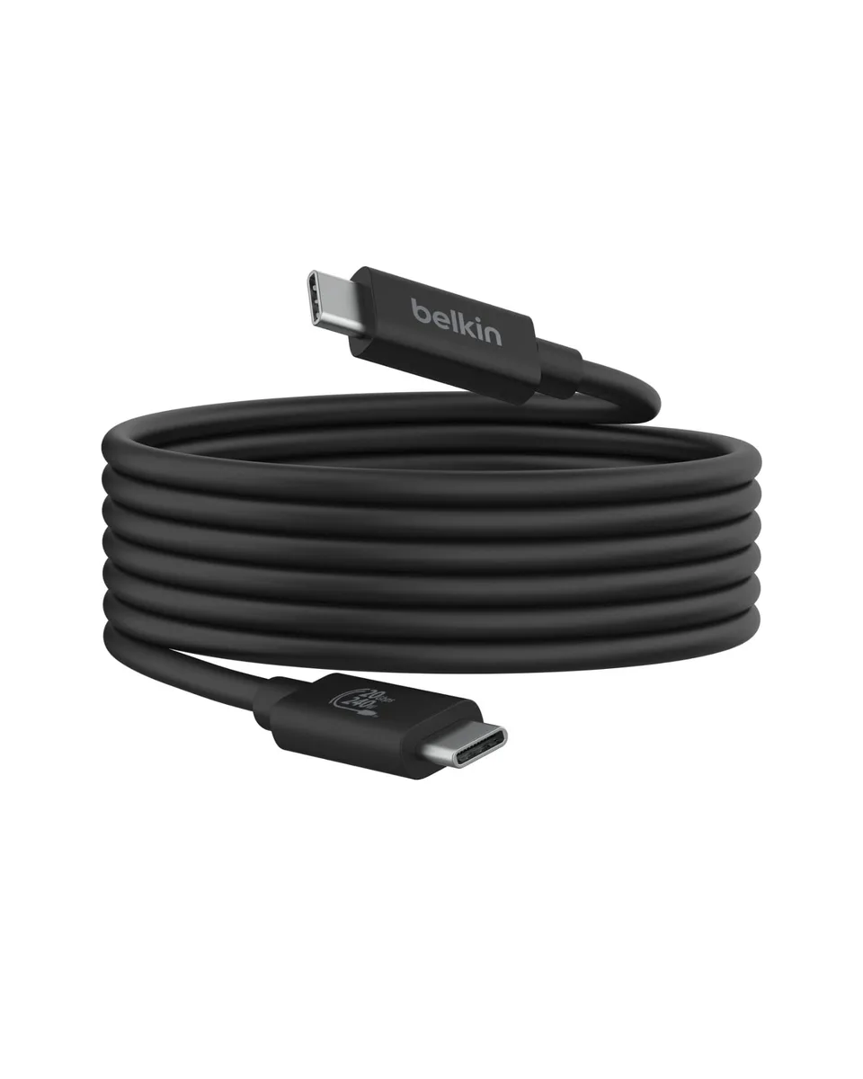  Belkin INZ004bt2MBK USB4 Cable 2M 240W 20Gbps Black — product photo