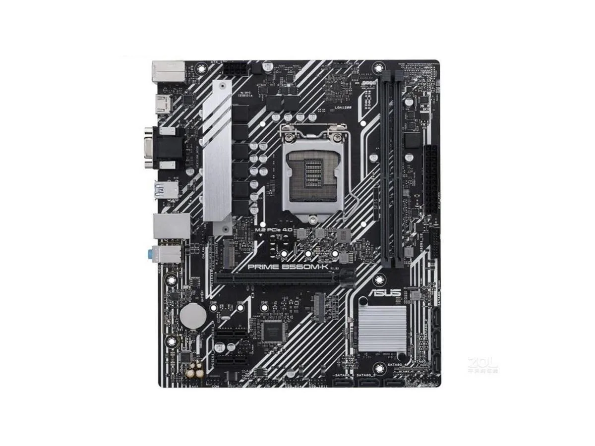 ASUS ASUS PRIME B560M-K Intel motherboard LGA 1200 B560 DDR4 64GB Micro ATX — product photo