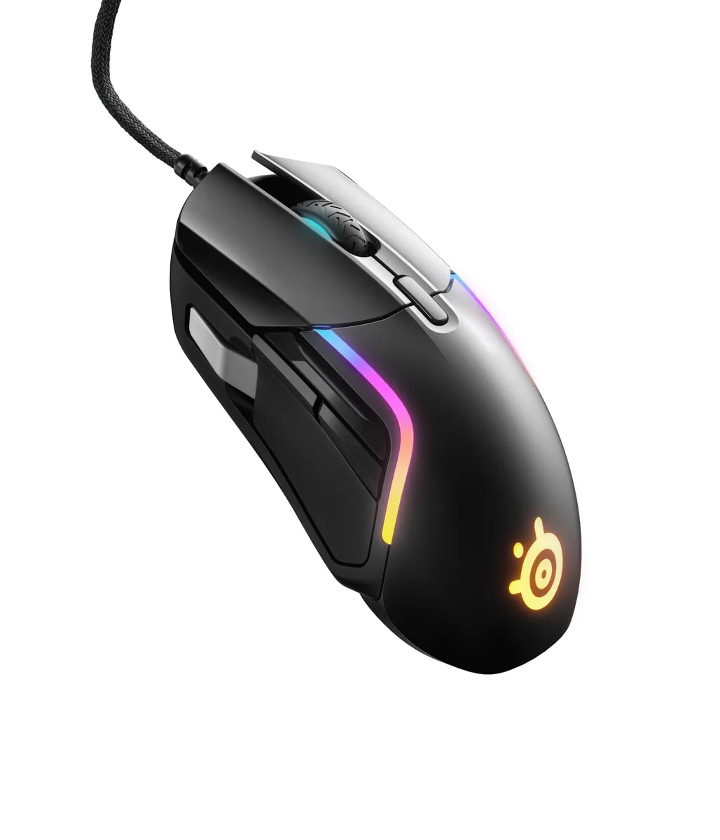  SteelSeries Rival 5 Gaming Mouse 18000 CPI 9 Buttons Black 62551 — product photo