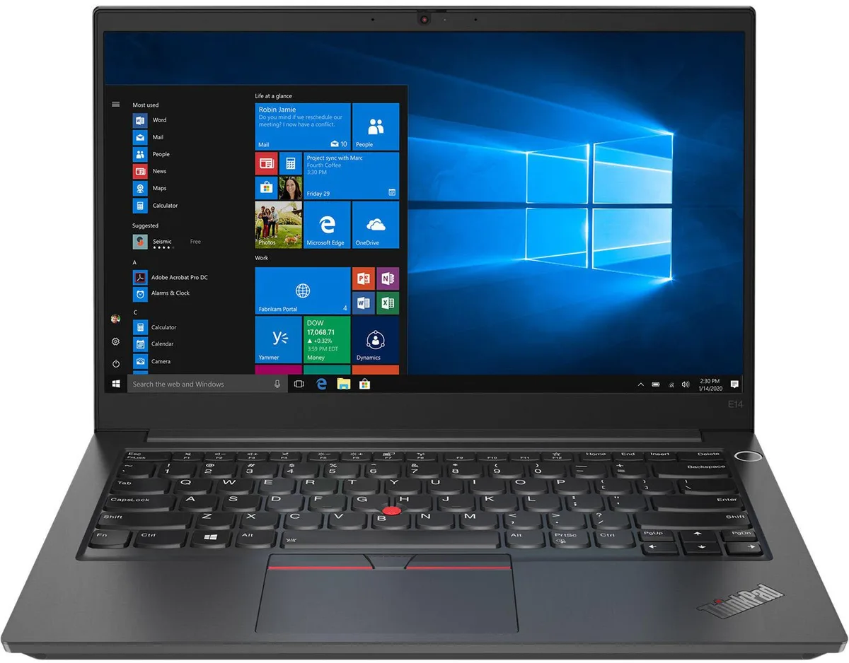 Lenovo Lenovo ThinkPad E14 Gen 2 20TA0025US laptop i7-1165G7 8GB 512GB 14.0 — product photo