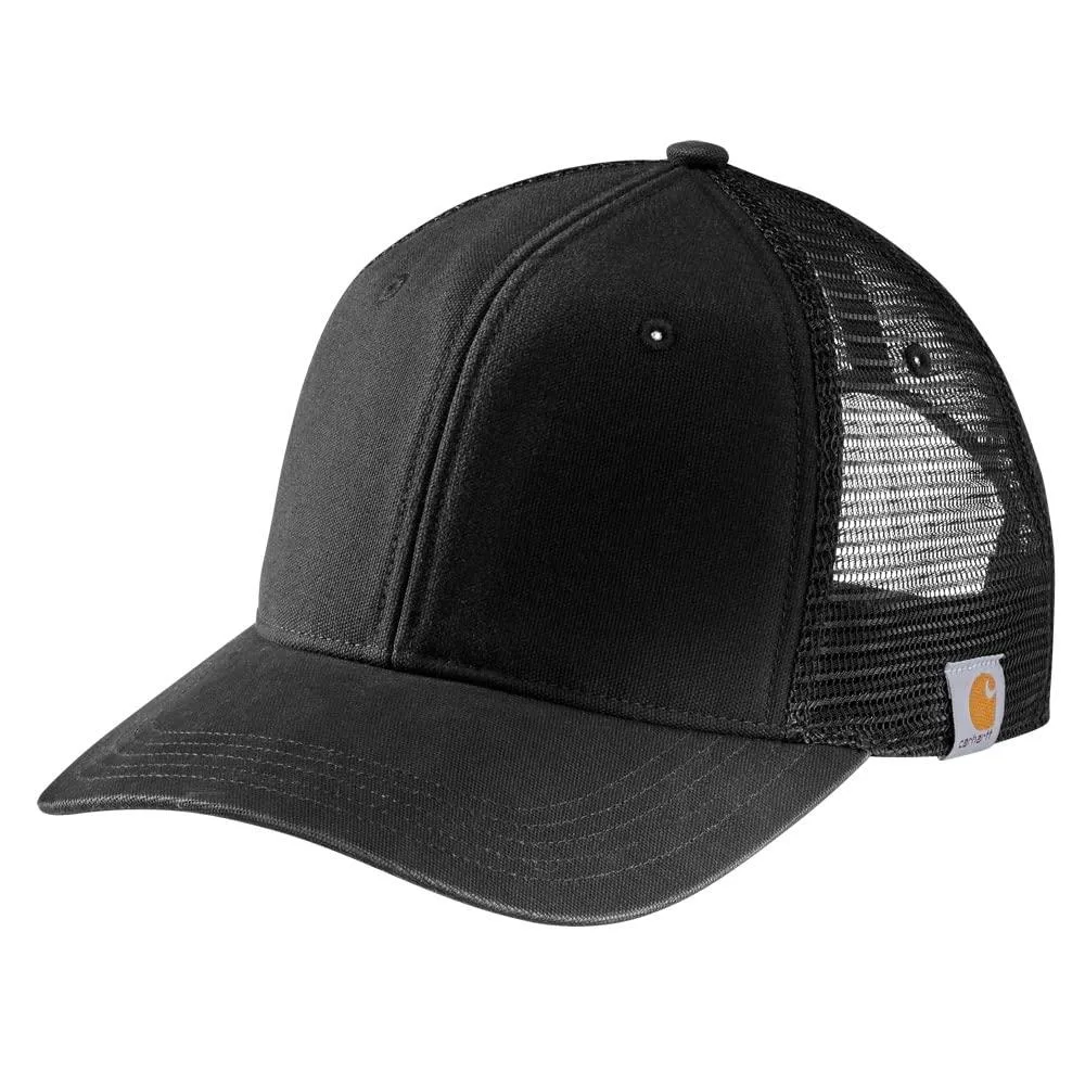 Carhartt 105298 Canvas Mesh Back Cap Black One Size — product photo