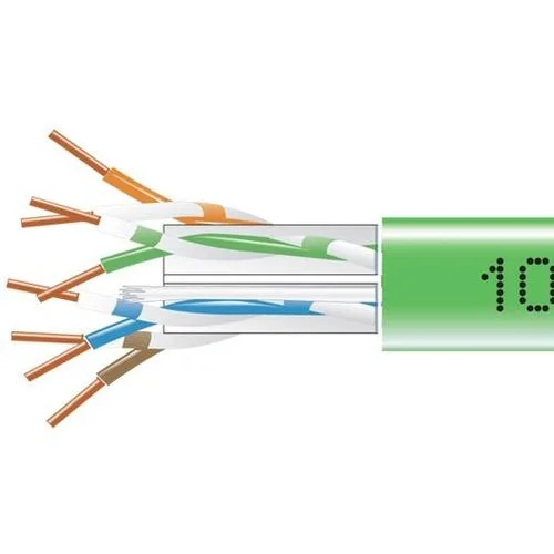 Black Box Corporation Black Box Corporation EYN879B-PB-1000 network ethernet cable CAT6 550 MHz 1000 ft Green — product photo
