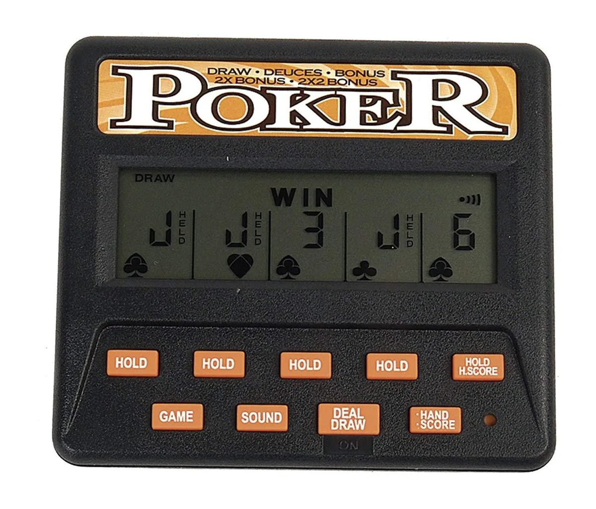Classic 5-in-1 Poker Electronic Game 77701 — product photo