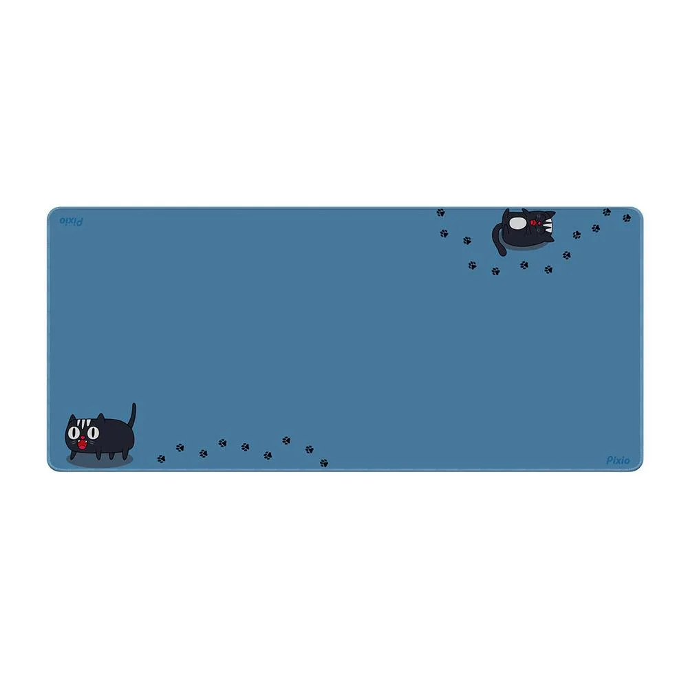 Pixio Pixio PXMP001XXL mouse pad 35.4 x 15.7 inch Deep Blue Cats — product photo