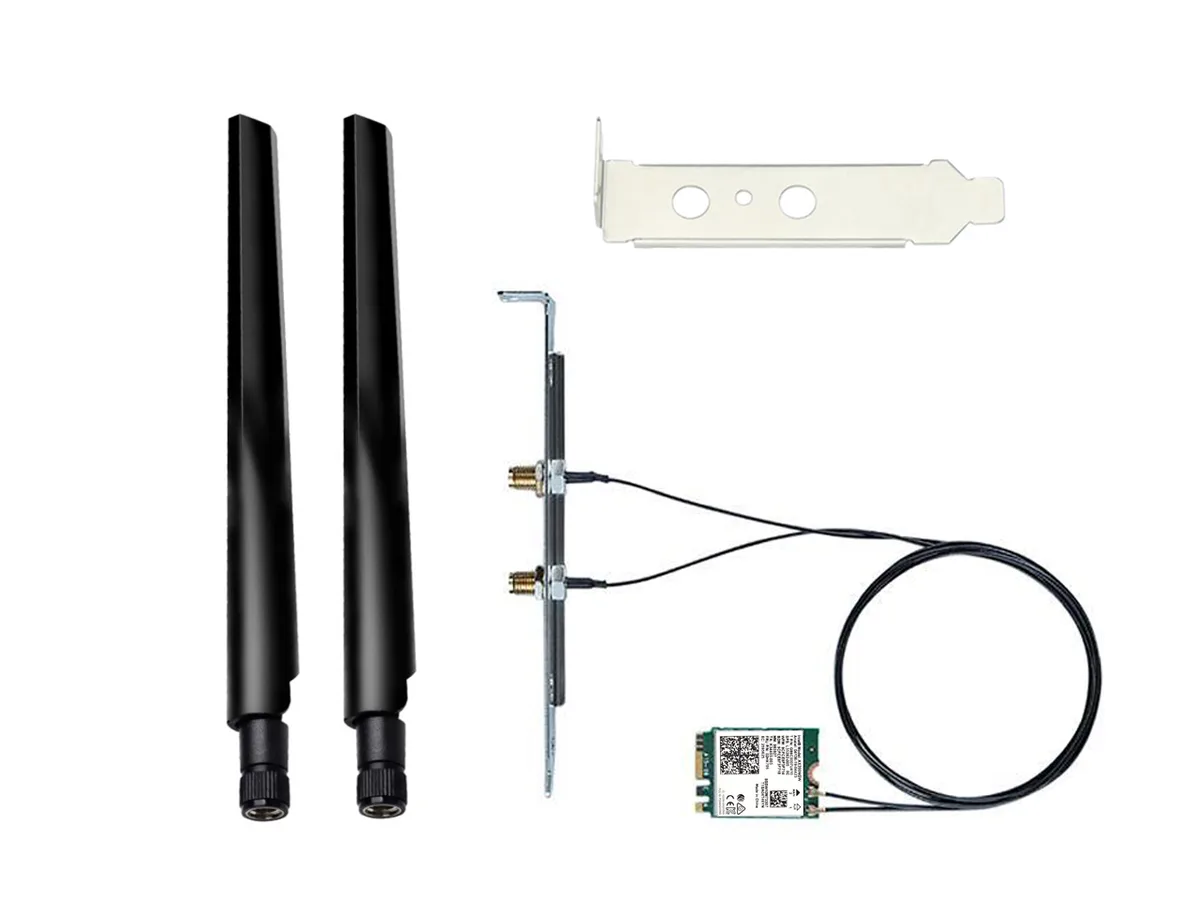 Teday Teday Intel Wi-Fi 6 AX200 (Gig+) Desktop Kit M.2 2230 Key E Wi-Fi adapter — product photo