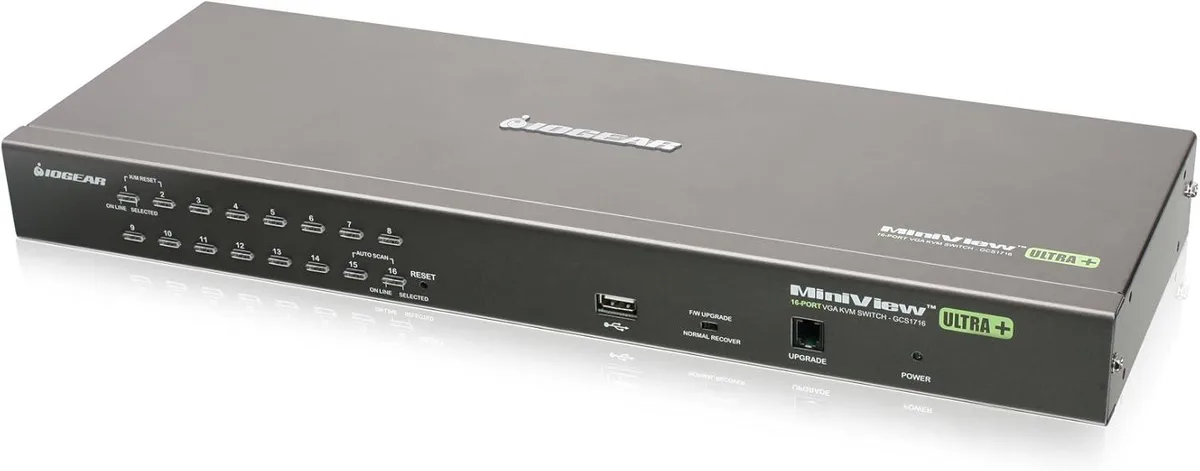 Ksin Ksin 16-Port USB PS/2 Combo KVM Switch GCS1716 — product photo