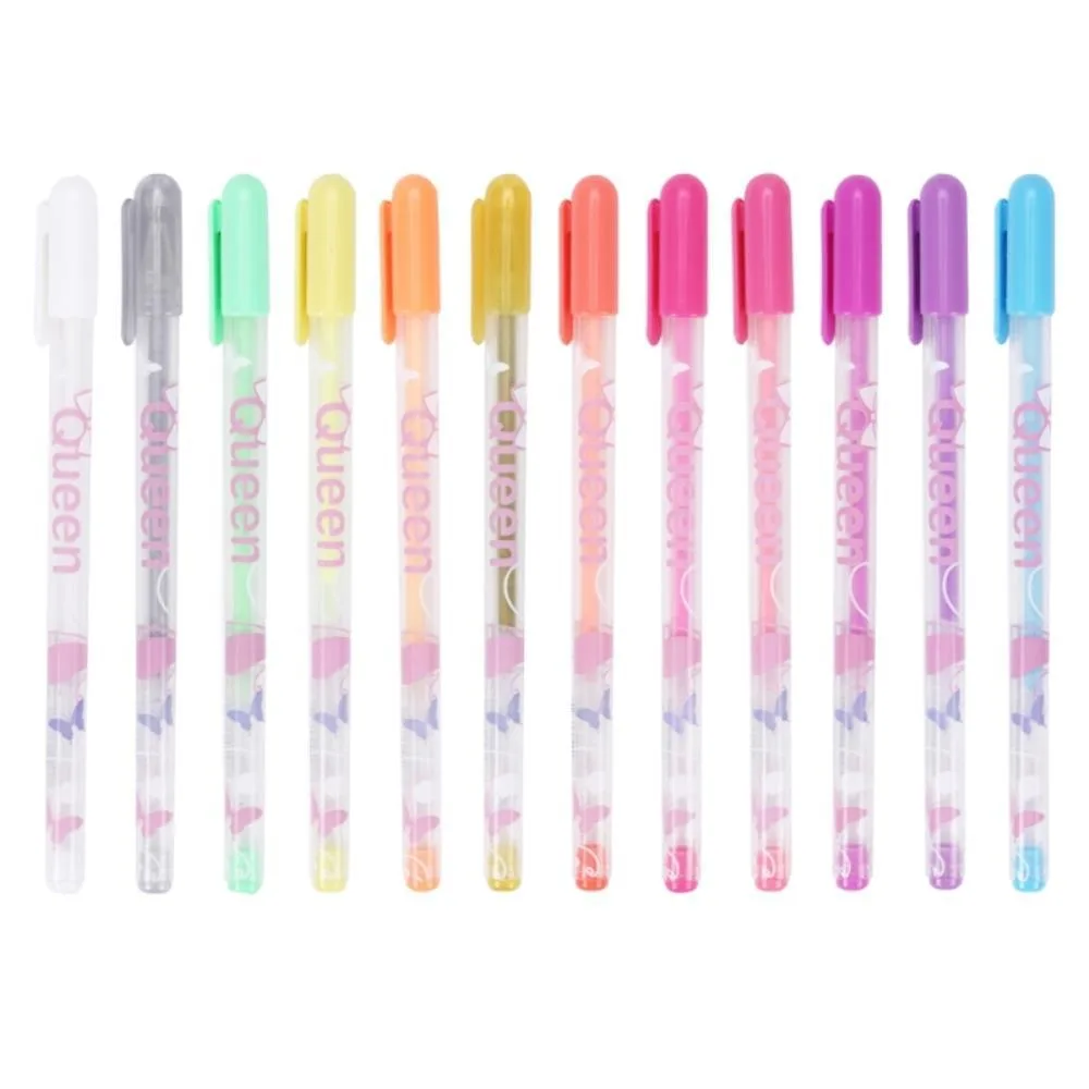 Ruth's sister Ruth's sister 12 Colored Glitter Gel Pens 0.8mm — product photo