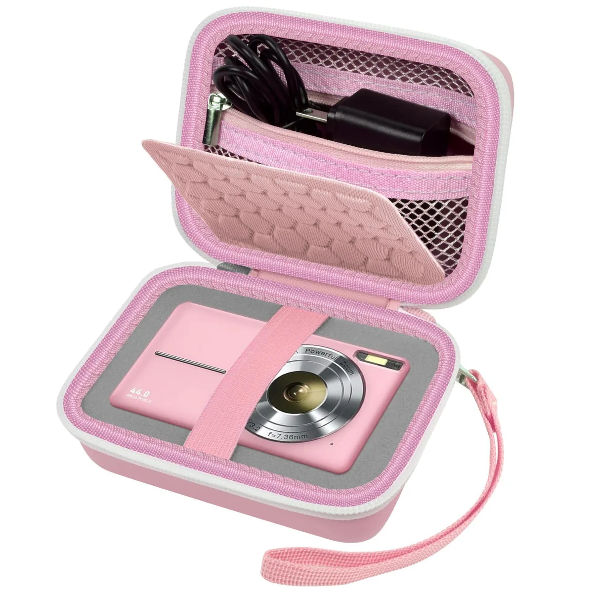  Comecase Digital Camera Case for Kodak PIXPRO FZ55/FZ45, Pink — product photo