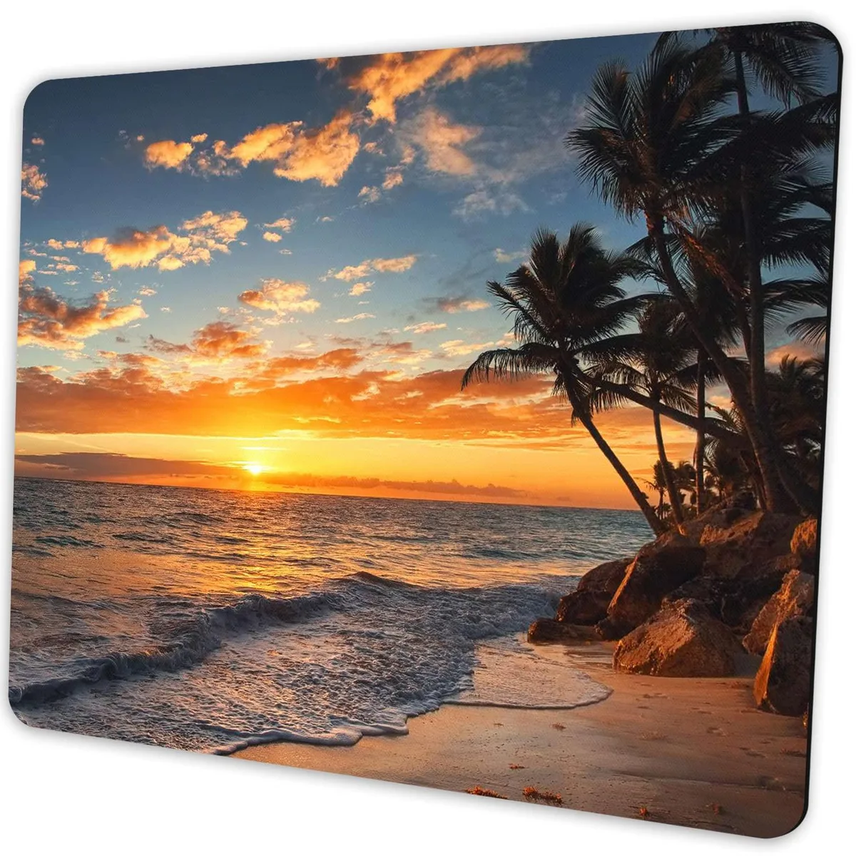  SHALYSONG SS-200 Mouse Pad Sunset Beach 9.5x7.9 inch — product photo
