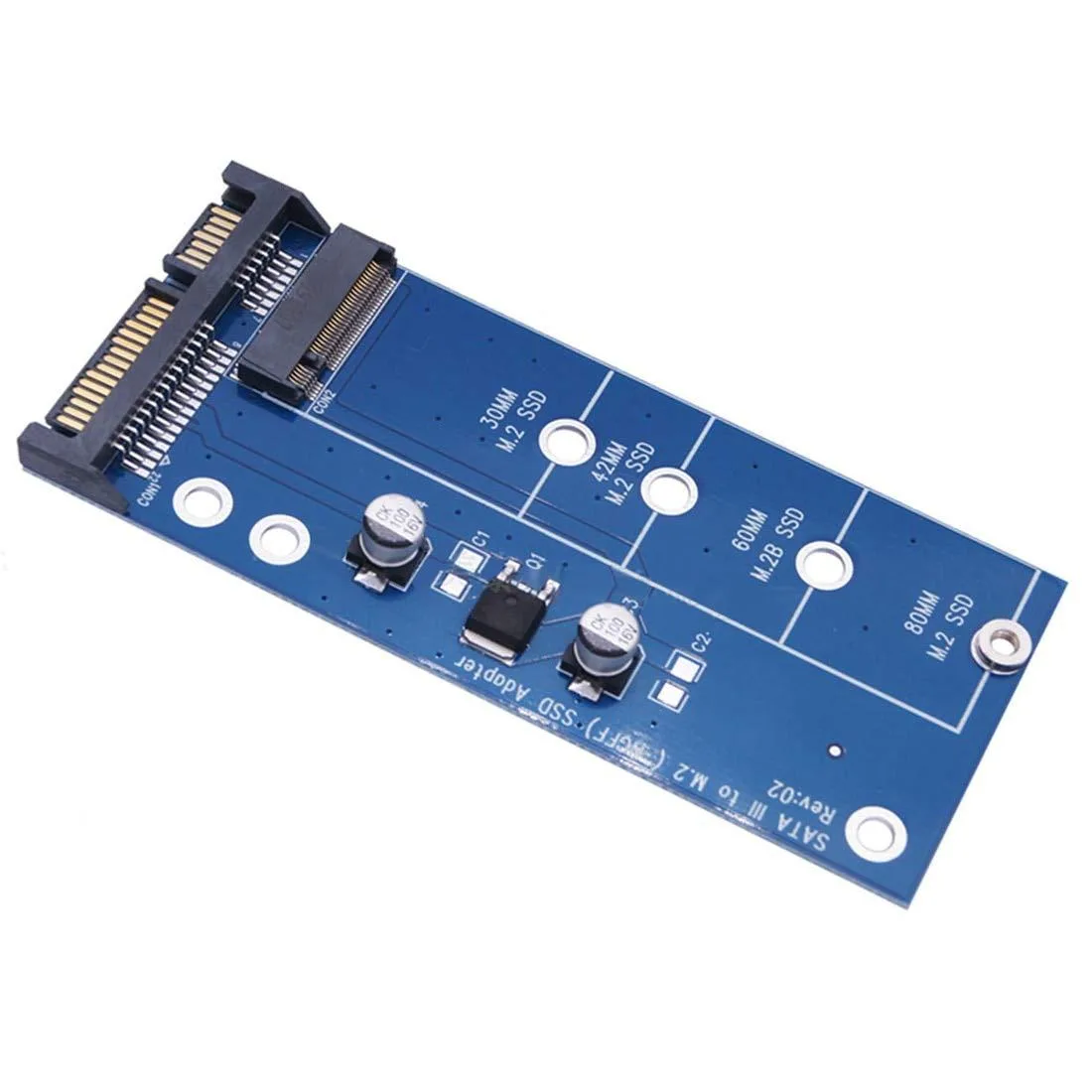 Vszerda Vszerda M.2 NGFF to 2.5" SATA Adapter Blue — product photo