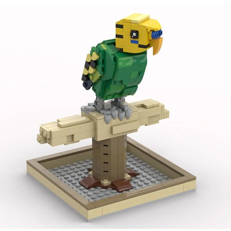 ZITIANYOUBUILD ZITIANYOUBUILD Long-tailed Green Parrot 301 Parts — product photo