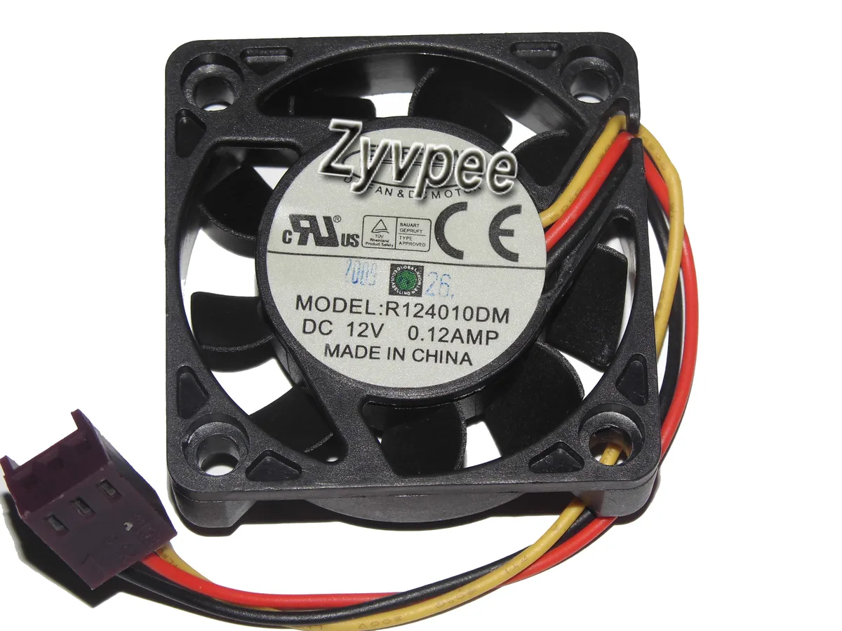 SunnyStar Co., Ltd SunnyStar Co., Ltd R124010DM 40*10mm 12V .12A 3-pin case fan — product photo