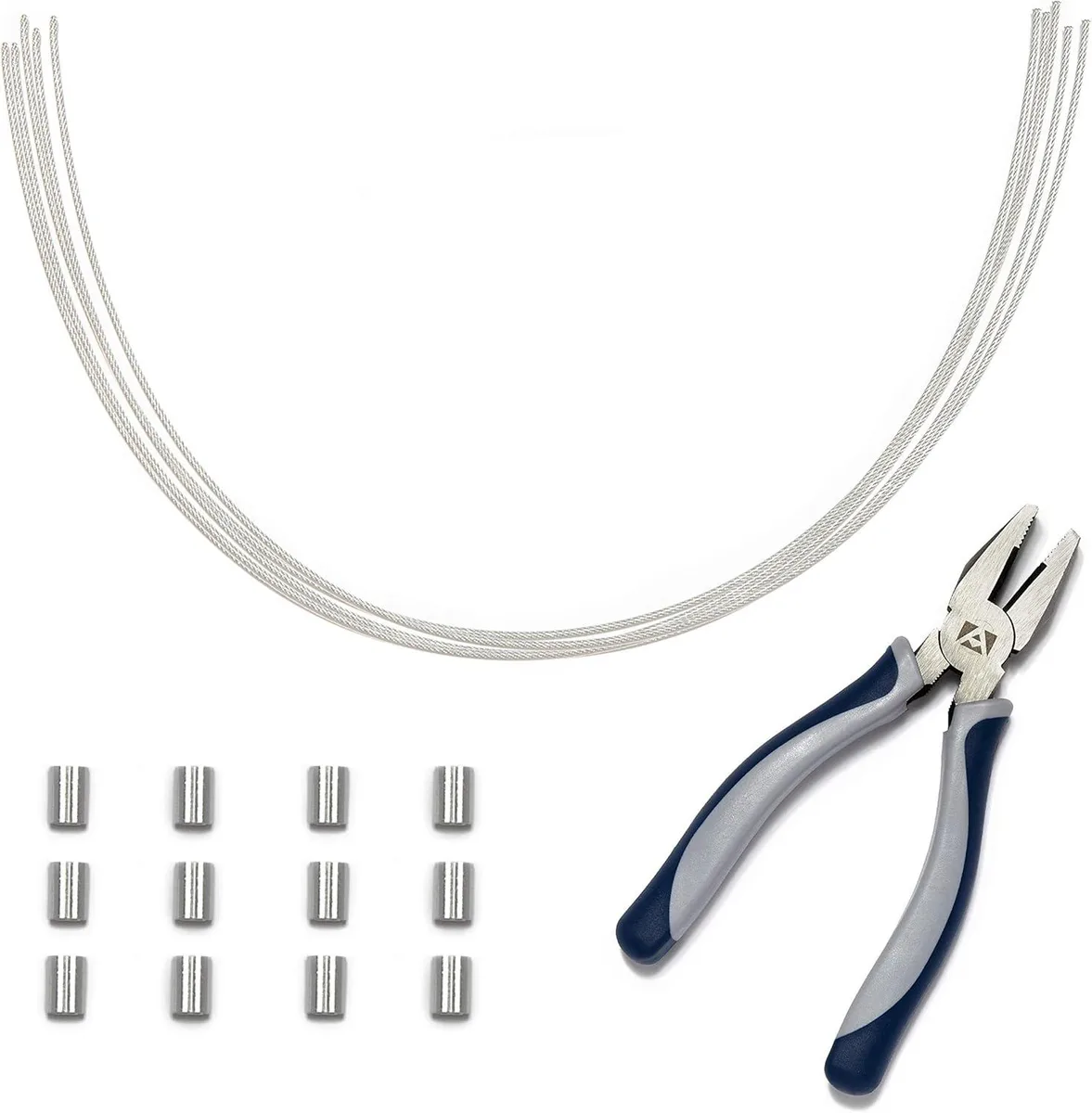 WUQ WUQ DIY Tether Kit Silver 30 Pk 12 inch measurement tool — product photo