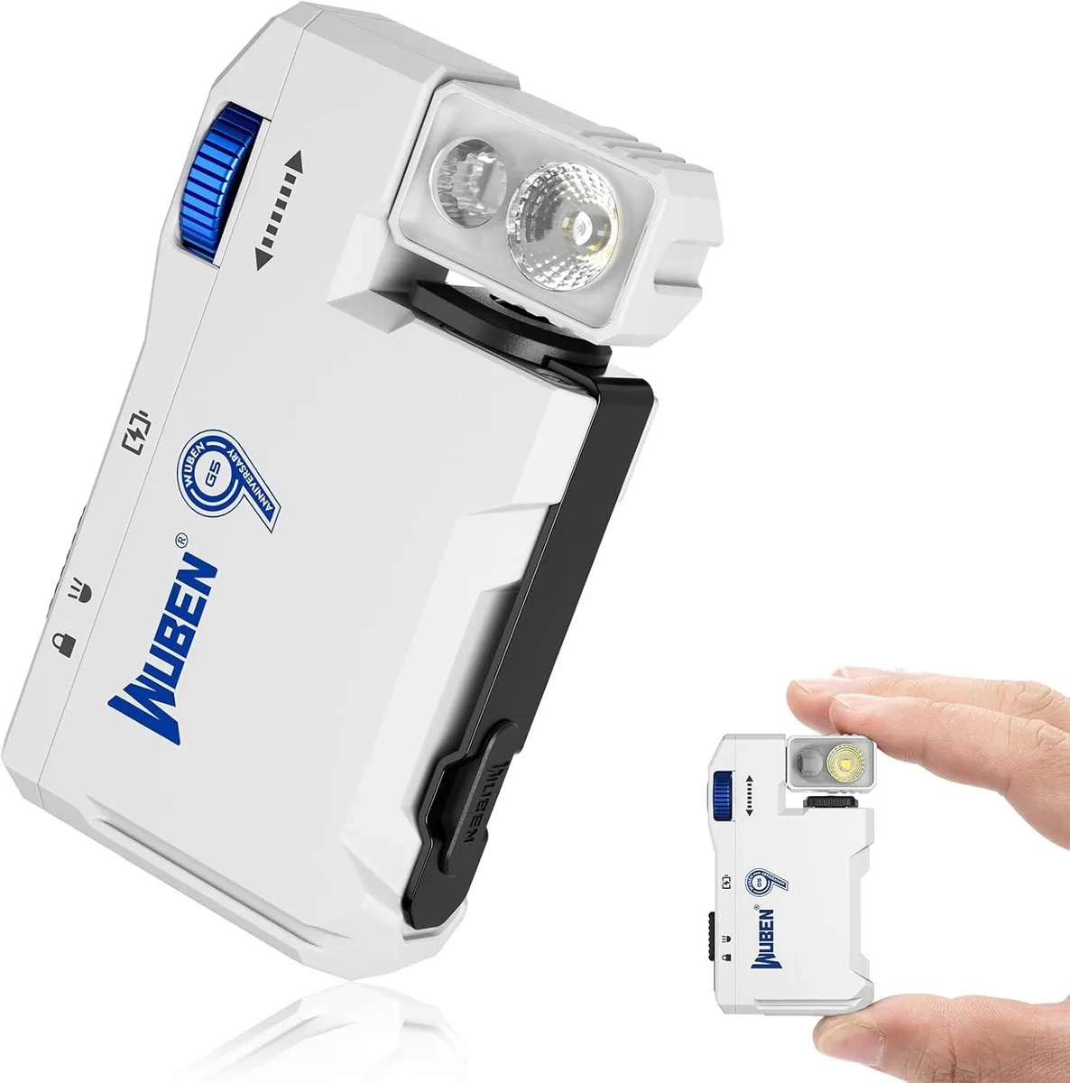  WUBEN G5 Commemorative Edition White 400 Lumens Flashlight — product photo