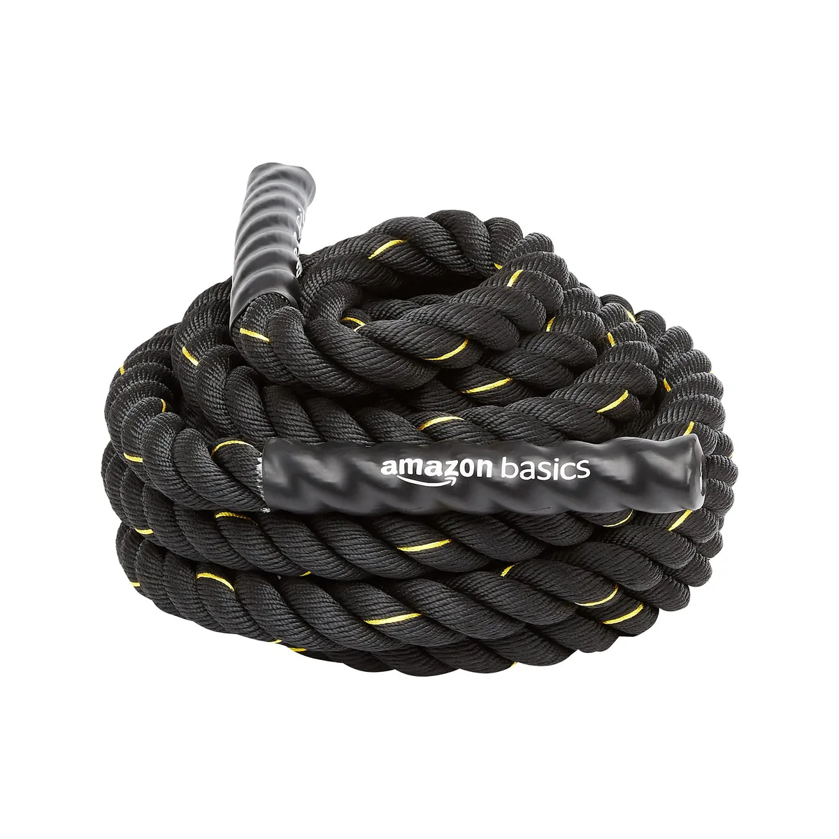  Basics Battle Rope 1.5 Inch x 30 Feet Black — product photo
