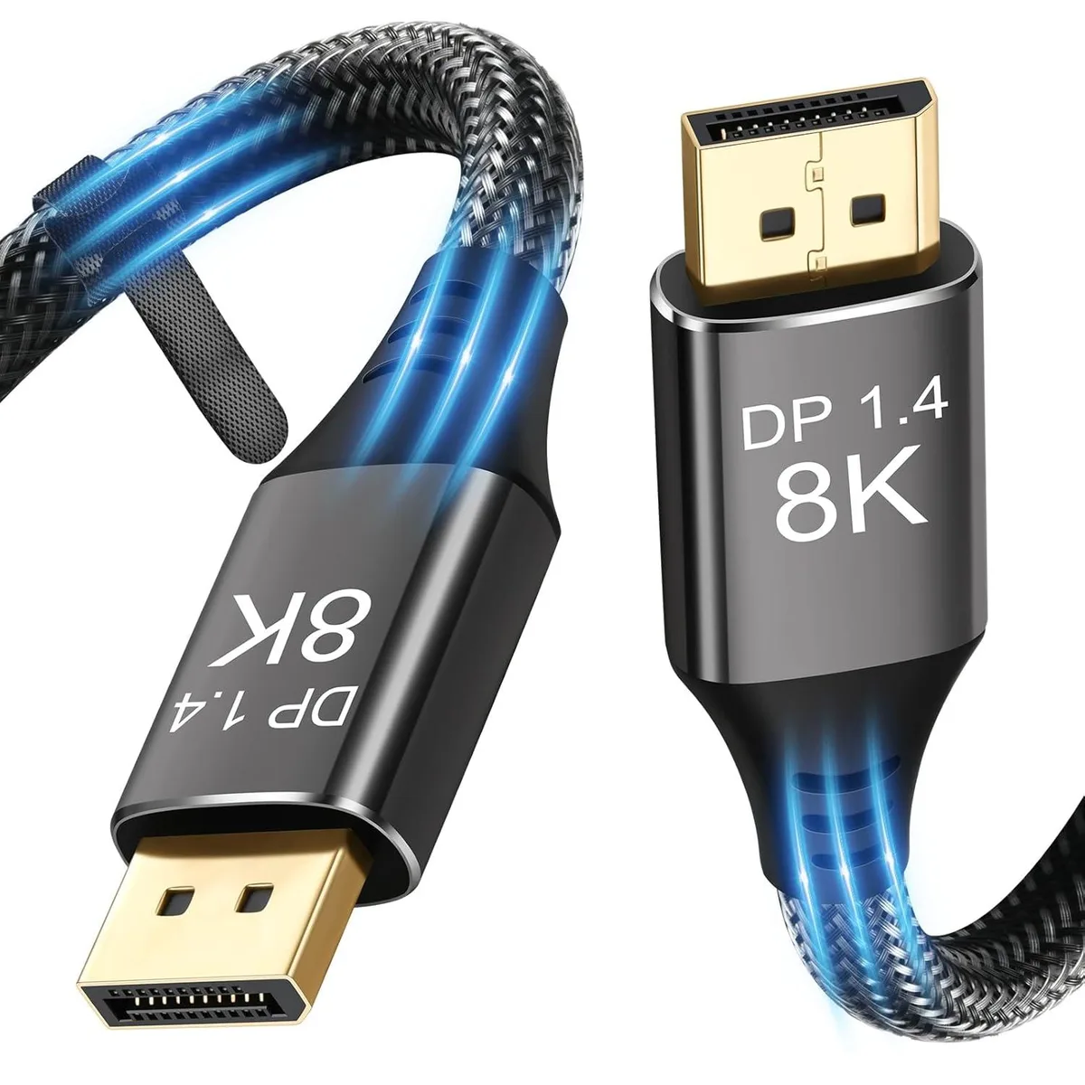 CableDeconn CableDeconn DisplayPort 1.4 Cable 6.6ft 32.4Gbps 8K@120Hz 4K@240Hz — product photo