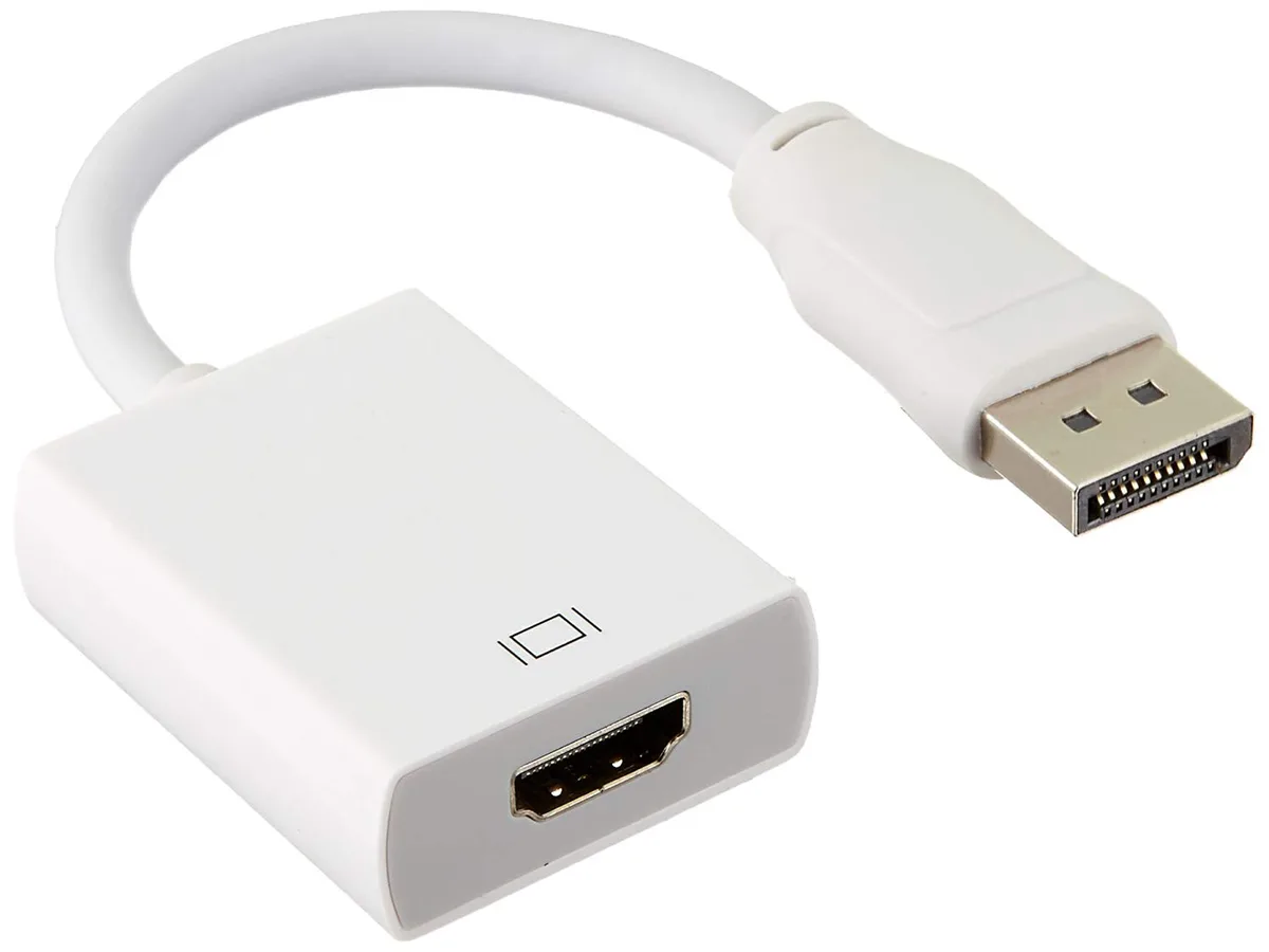 Jansicotek Jansicotek DisplayPort to HDMI Adapter 1080p 60Hz White — product photo