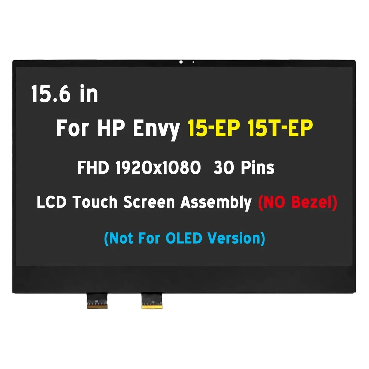 NUOLAISUN NUOLAISUN FHD LED LCD Touch Screen 15.6" for HP Envy 15-ep0000 15-ep1000 — product photo