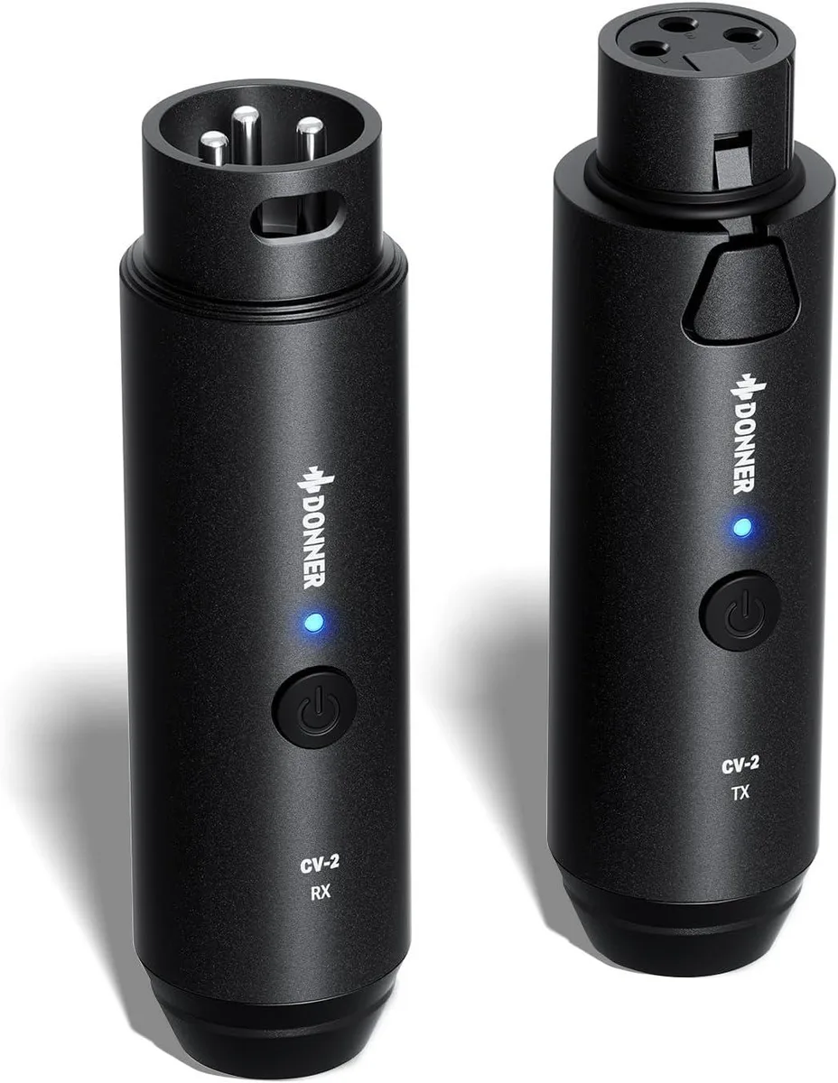 WUQ WUQ Wireless XLR Transmitter Receiver 2.4GHz 24-bit 192kHz — product photo