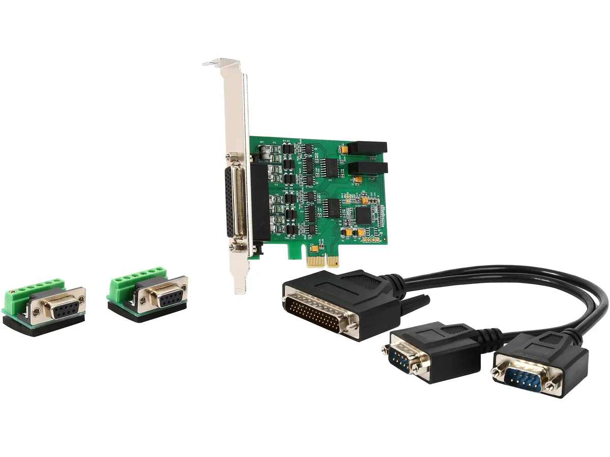 Syba Syba SI-PEX15043 2-port RS232 PCIe expansion card — product photo