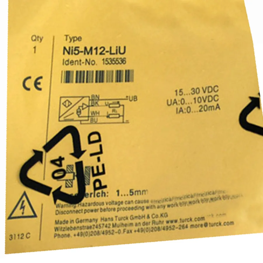 Turck Turck Ni5-M12-LiU 1535536 inductive sensor electrician tool — product photo