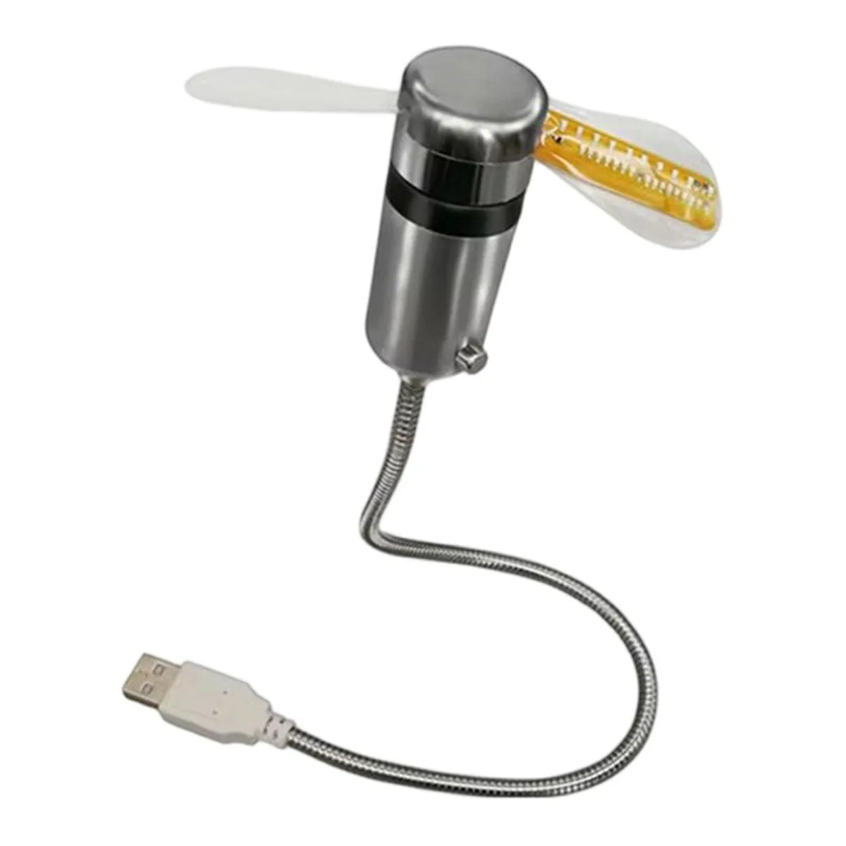  Flexible USB Cooling Fan Silver 44" blade span — product photo