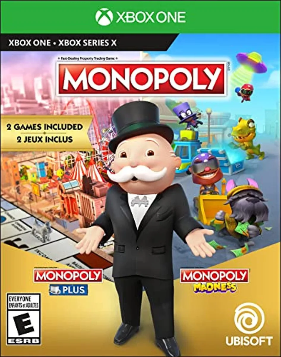 Ubisoft Ubisoft RNAB09K1TMJ2Q Monopoly Plus Monopoly Madness xbox one video game — product photo
