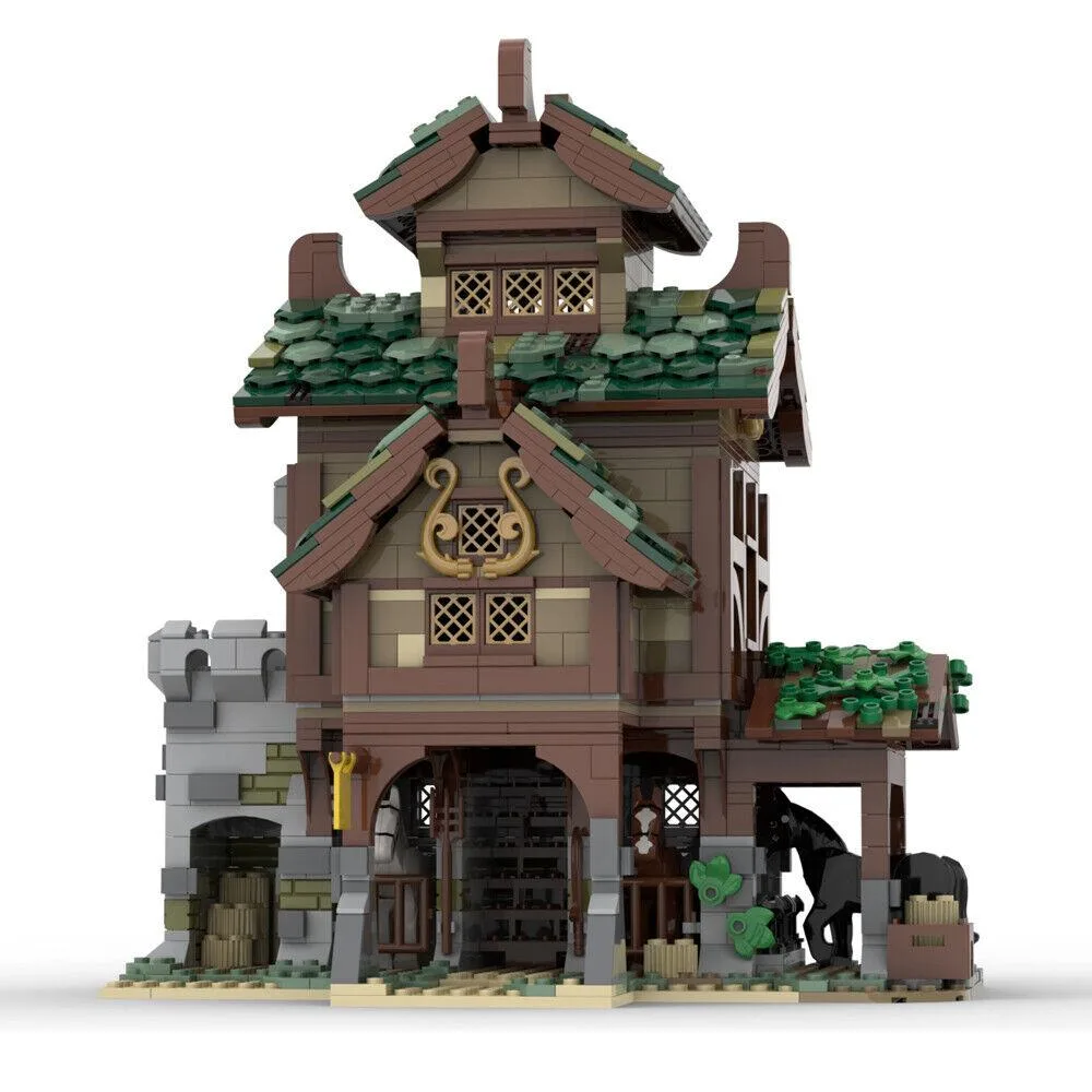 ZITIANYOUBUILD ZITIANYOUBUILD MOC-80710 Medieval Stable 1548 Parts — product photo