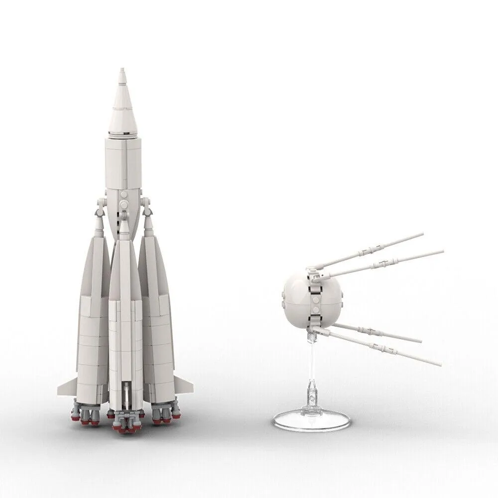 ZITIANYOUBUILD ZITIANYOUBUILD 2-in-1 ICBM R-7 Satellite 541 Pieces MOC — product photo