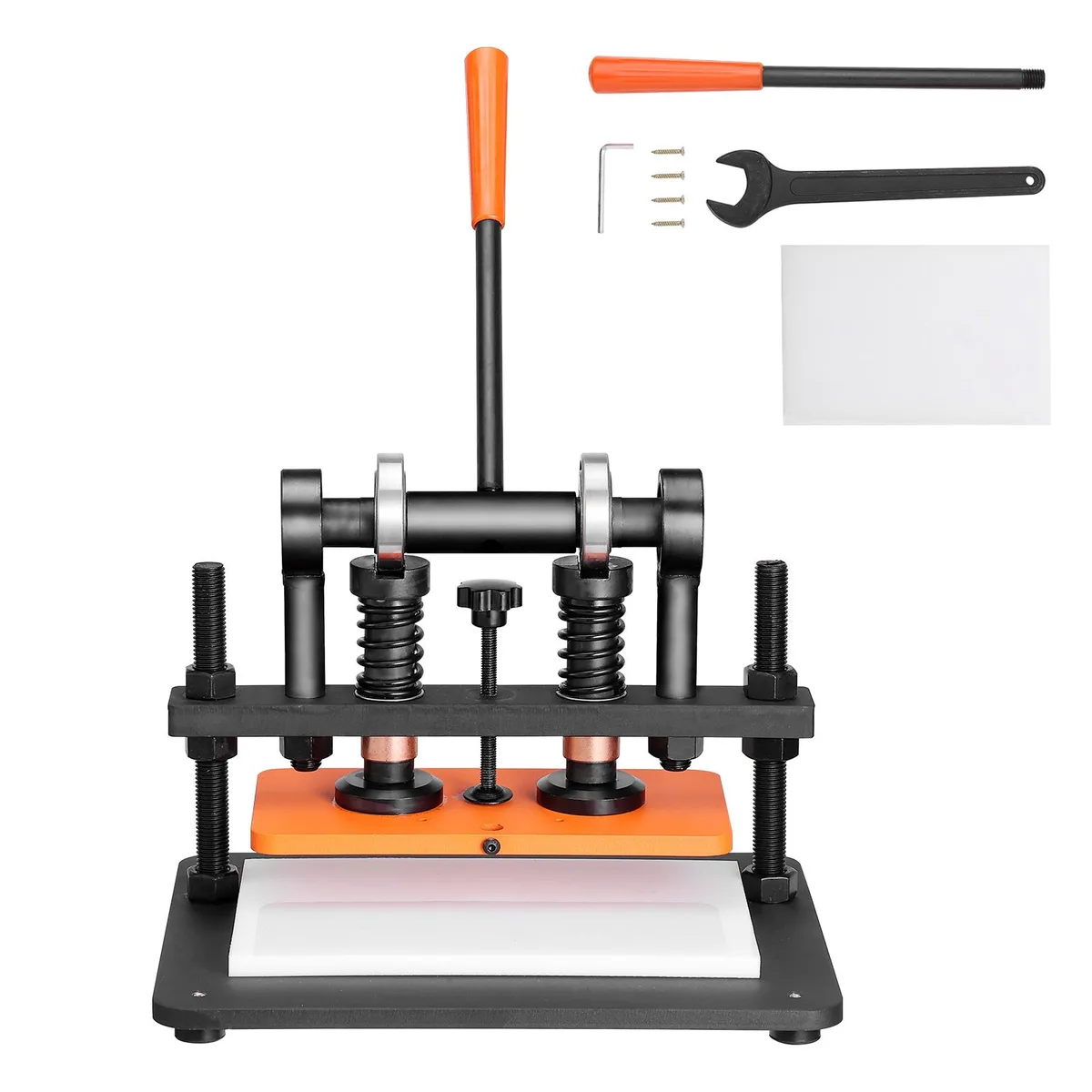 VEVOR VEVOR Leather Cutting Machine 11 x 5.5 in Embossing Plate .47 in Stroke 3306 lbs — product photo