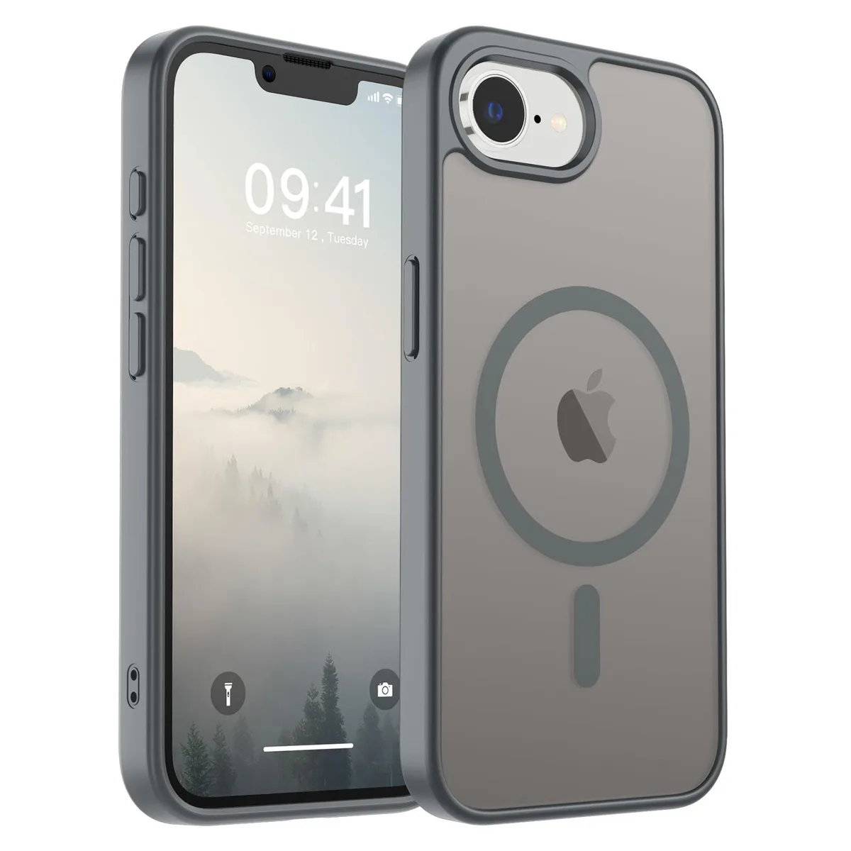 KEHIPI KEHIPI SUPFINE-iPhone16e-MagSafe case Gray 7.0 in x 3.0 in x .6 in — product photo